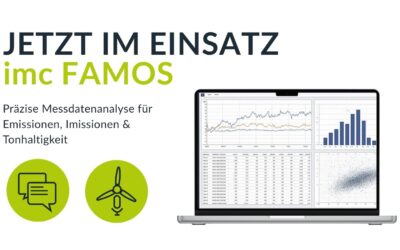 Neue Software im Einsatz: imc FAMOS